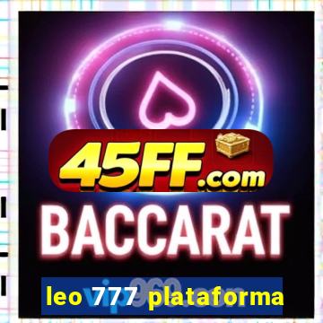 leo 777 plataforma